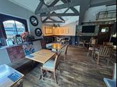 scenic canal side pub