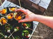 premier full-service catering food