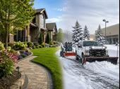 established landscaping snow removal