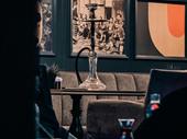 fully equipped hookah lounge