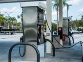 newly branded gas station