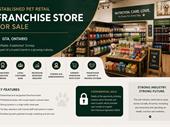established pet retail franchise