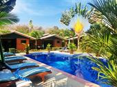 resort with swimming pool