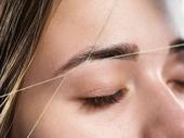 eyebrow threading piercing lash