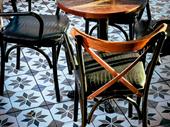 greek style coffee shop