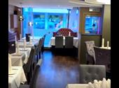 contemporary licensed indian restaurant