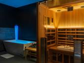 elevated sauna cold plunge