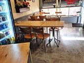 café snack bar with
