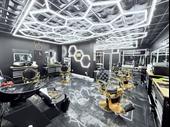 turnkey 6-chair barbershop motivated