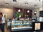 prominently located cafe for