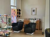 established hair salon with