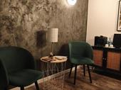 elegant beauty salon with