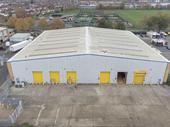 refurbished logistics distribution warehouse