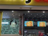 established chicken franchise busy