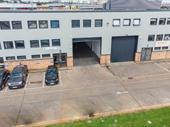 modern industrial warehouse unit