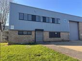 industrial warehouse unit white