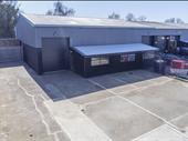 refurbished warehouse with secure