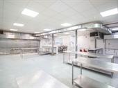 fitted food production facility