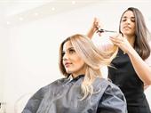 boutique hair salon with