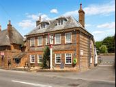 immaculate pub with food