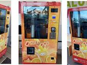 commercial fresh orange juice