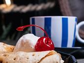 charming café with fresh