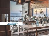 landmark beachfront cafe tightly