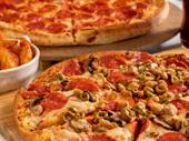 pizza salad burgers