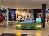 gelato ice-cream waffle kiosk