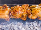 charcoal chicken salad bar