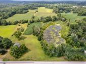 scenic farmland with pond