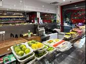 butchers with groceries bakery