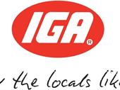 established iga supermarket near