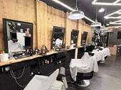 modern men's barber shop