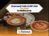bargain licensed cafe for