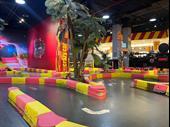 indoor go-kart race track