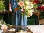 popular florist shop busy