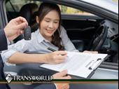 used car dealership with