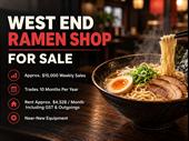 ramen shop for sale