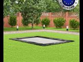 in-ground trampoline stylish outdoor