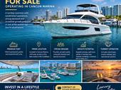 yacht company for sale