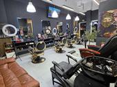 fully equipped barbershop for