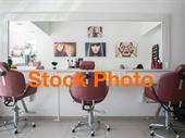 established beauty salon with
