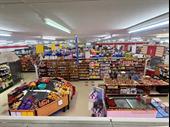 established supermarket with turnover