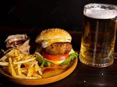 bar restaurant with real