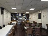 café bistro with midnight
