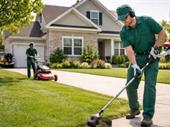 weekly lawn maintenance route