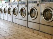card system laundromat with