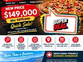 turnkey pizza franchise chicken