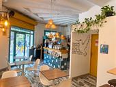 neighbourhood café with terrace